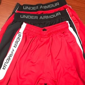 Under Armour Boys’ Athletic Shorts- Size Large